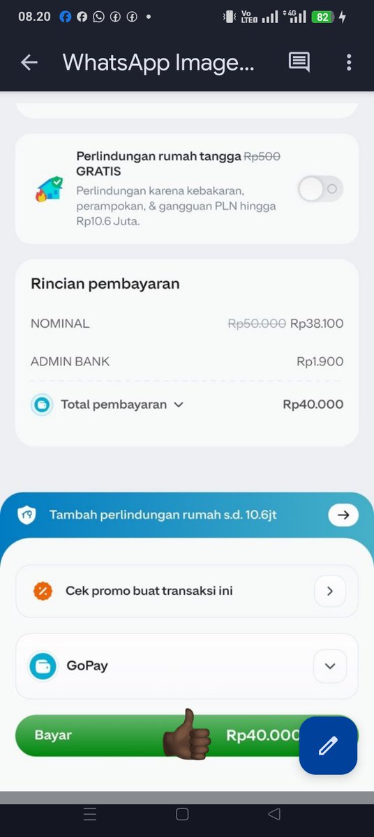 Cleo26h's tweet photo. Haahh pusing kalo token listrik udah bunyi tp untungnya lg ada promo token pln 50ribu cuma bayar 40rb di apk gopay! harganya udah termasuk biaya admin juga nih dan hanya bulan September aja ya promonya,makanya beli token skrg buruan #DISKONPLNDIGOPAY https://t.co/ODF57NWLkL