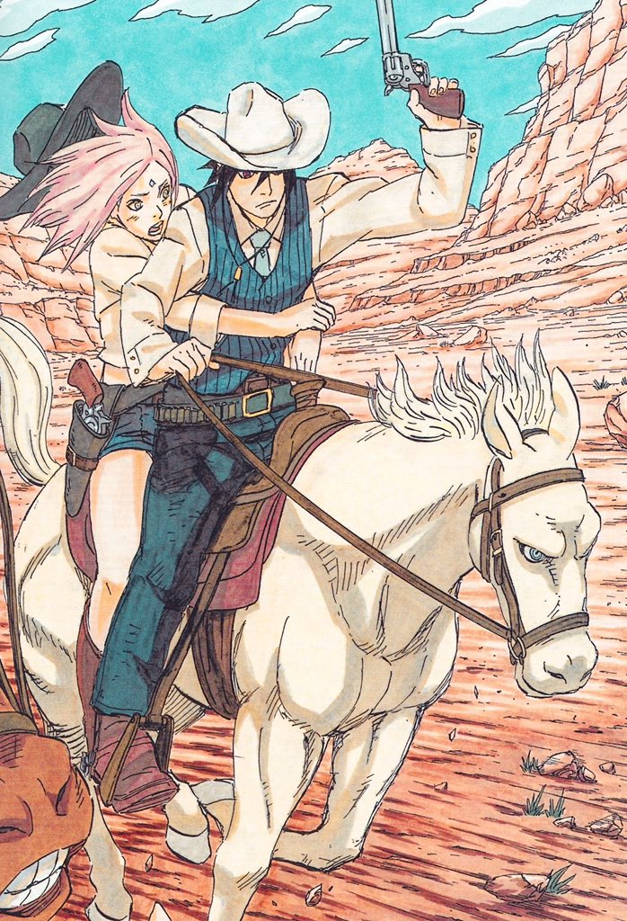 sasukedailydose's tweet photo. official illustration by kishimoto https://t.co/M7A4xlZ7bC