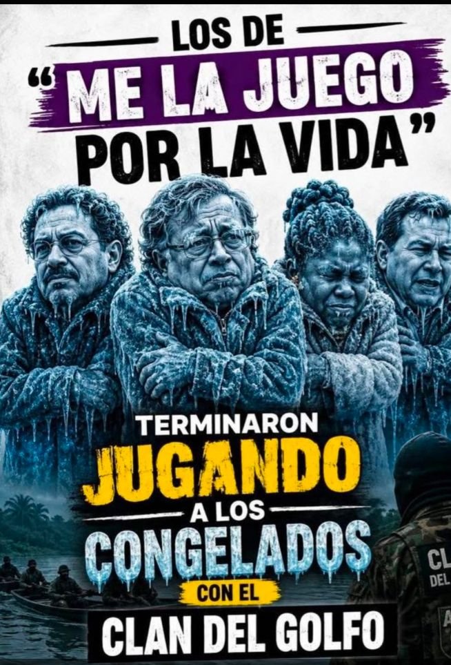 wiotre's tweet photo. @IvanCepedaCast PREGUNTA SERIA PORQUÉ SE OLVIDARON DE URIBE..❓❓

VERGÜENZA ERA QUE NO TENÍAMOS PRESIDENTE.
2022 - 2026

VERGÜENZA EL JUEGO DEL CONGELADO 🥶 

VERGÜENZA JULIANA LA ÚLTIMA CORRUPTA QUE SE GRADUÓ EN EL GOBIERNO DE petro 

VERGÜENZA OLMEDO 
VERGÜENZA LAURA
VERGÜENZA LA BRINCONA https://t.co/ro3WiyT50V