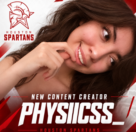 HTownSpartansGG's tweet photo. 🚨 NEW CONTENT CREATOR 🚨

Please welcome @Physiicss_  to the Houston Spartans! 🛡️

We’re excited to have her joining the Spartan family and can’t wait to see what she brings to the community.

Welcome to the team, @Physicss_! 🔴⚪️

@MamaSpart @PapaSpart78 @itsspart @ssi_pc_opti @BluebonnetLaw @SoarDogg @xFreakySZNx @DANK____1 

#HoustonSpartans #Spartans #ContentCreator #Twitch #gaming