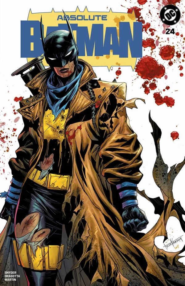 batmandailydose's tweet photo. π¦ ABSOLUTE BATMAN #24 πͺ
Cover Tyler Kirkham Battle Damaged The Bat Variant
Cover Tyler Kirkham Battle Damaged The Bat Virgin Variant
#batman #absolutebatman #absolutebat #bat https://t.co/MwWmqEzqb0
