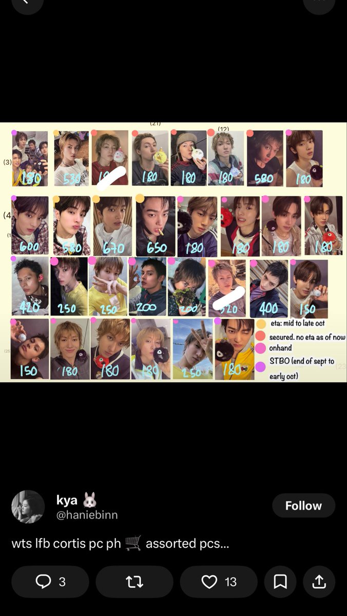 jjamichii's tweet photo. @haniebinn is this still avail? https://t.co/WgYAbcv7P0