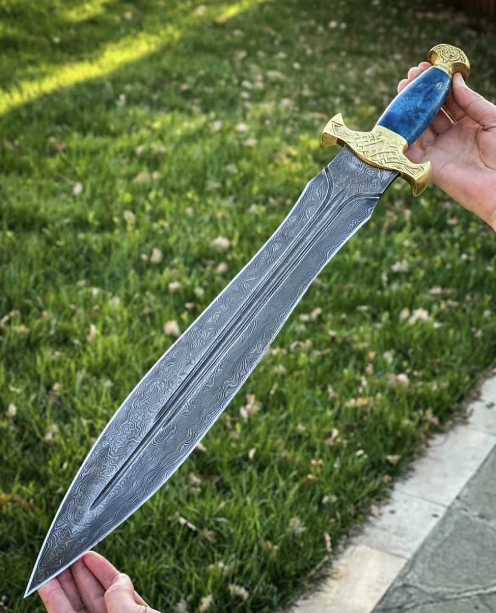 Knifecenter786's tweet photo. For sale
Hand-forged style, premium materials, and handcrafted leather work—all in one custom build. DM for details.
#SmallBusiness #SupportMakers #Handmade #CustomWork #ArtisanMade https://t.co/x2KN8SEVae