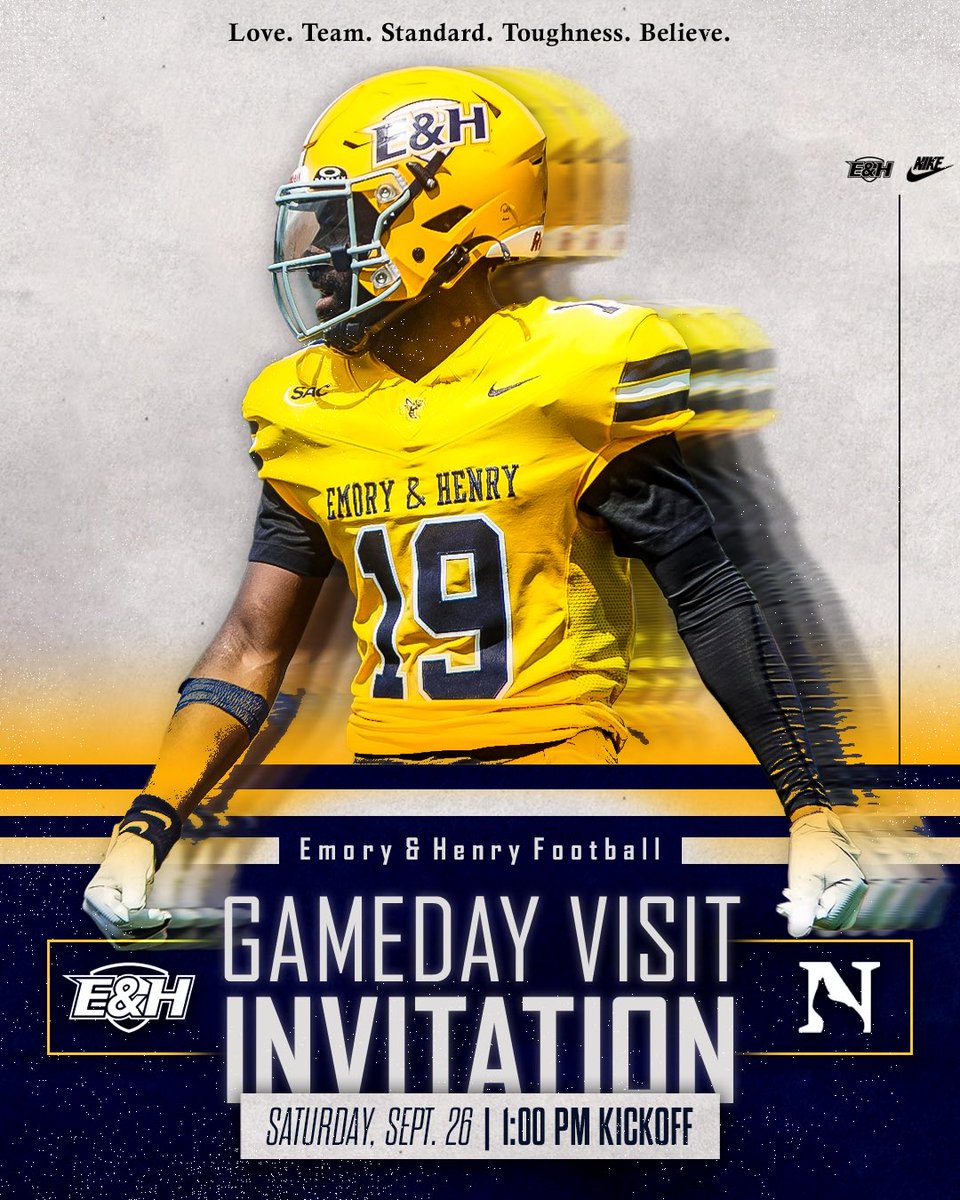 imBryantWhite's tweet photo. I’ll be attending the @EmoryHenry_FB game this upcoming weekend. Thank you for the invite, @CoachTall!

@NorthMeckFB 
@CoachBlakeOL 
@CoachVereen 
@darian_oates 
@pepman704 https://t.co/B0vqtibo0s