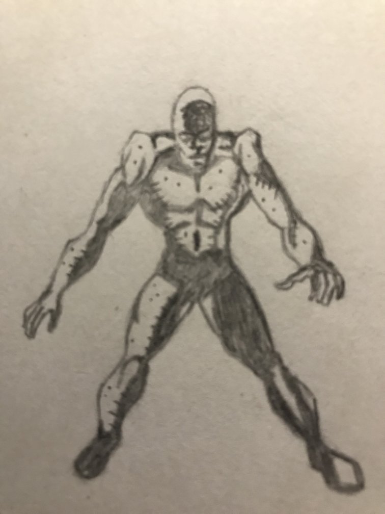 GhostComicsPast's tweet photo. New Style Experiment. Mix of Mignola, Ditko, Ramos, Byrne, Jim Lee, Madureira. Goal is Simplicity for Faster Speed. And Expanded Creativity. One Tone for Colors.
#deadagecomics https://t.co/XwpZrZDSHT