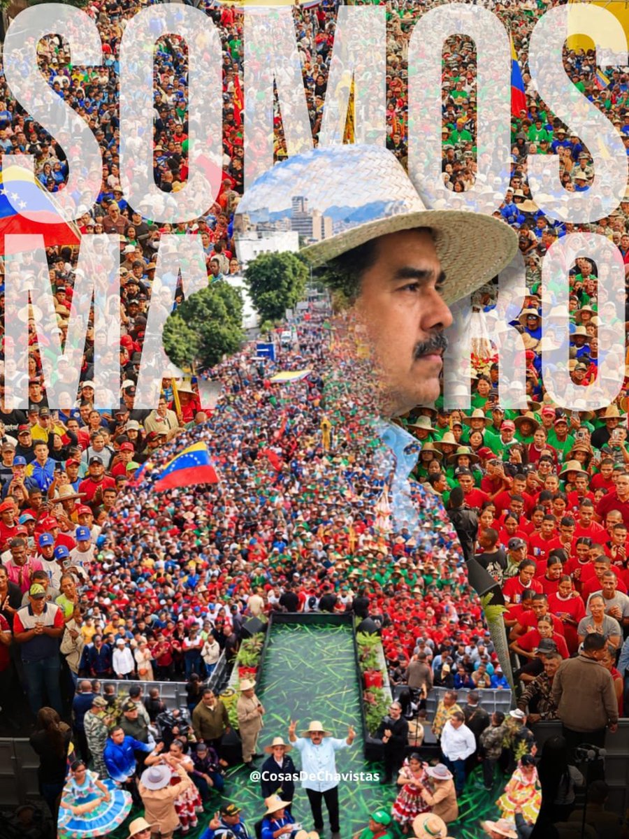 Venezuelaindom's tweet photo. Somos Nicolás Maduro 🇻🇪 https://t.co/zfk5cci46S