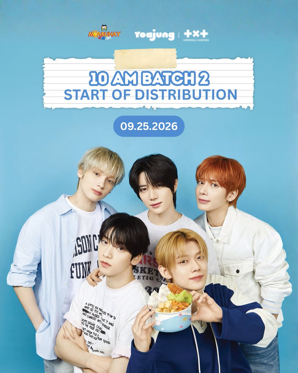 MOAbuhayAcademy's tweet photo. In less than 30 minutes, you have a chance to secure your TXT PICK once more. Good luck sa lahat ng bibili ngayong araw 🍧

#MOAjungInPH https://t.co/qUZPRiE6Zx