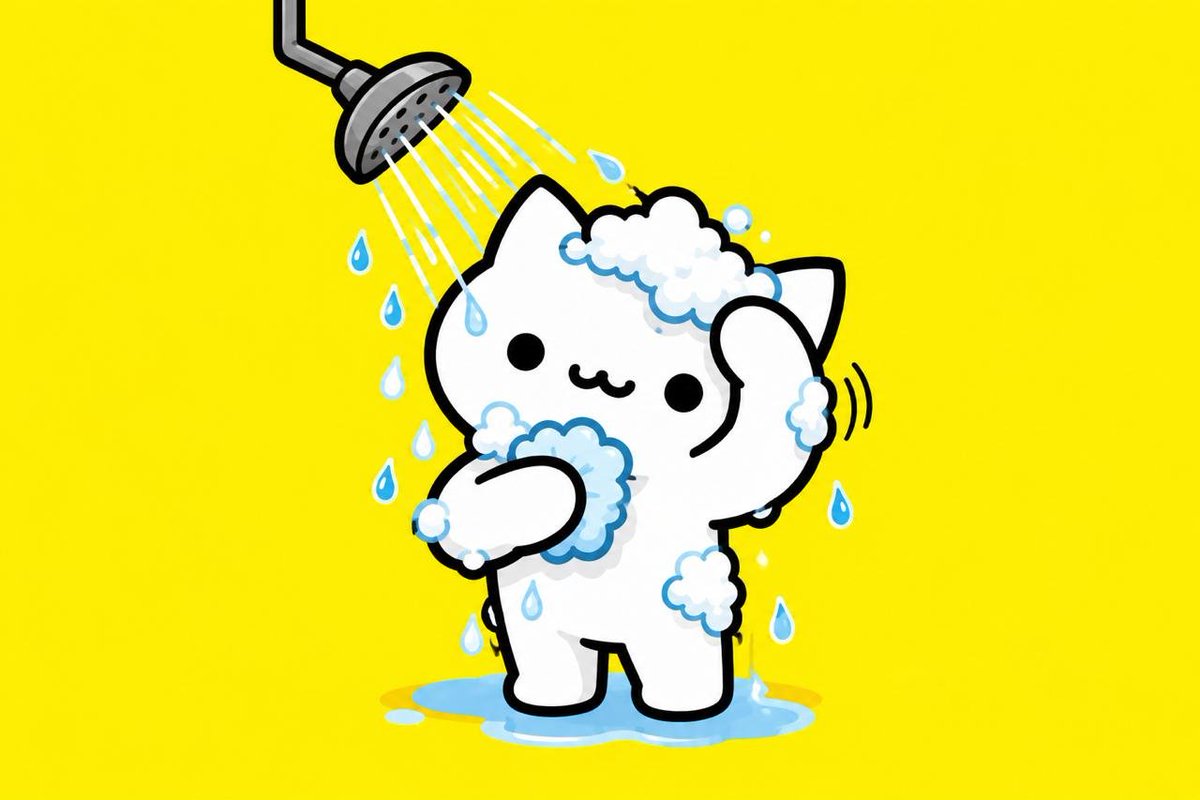 BongoCatOnGo's tweet photo. Bongo's bath time https://t.co/52Xg9KynZH