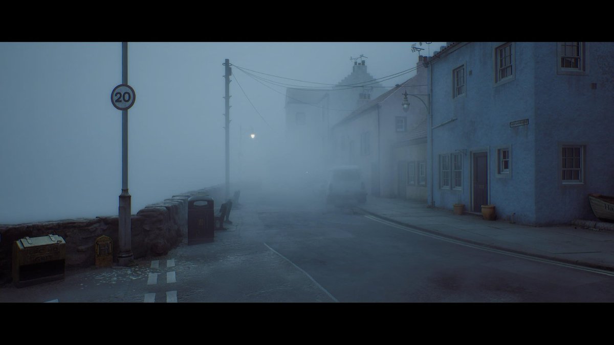Jesttara's tweet photo. Starting Silent Hill: Townfall in this weird foggy town! 

#silenthill #silenthilltownfall #ps5 #gaming https://t.co/uhNs6KMpWr