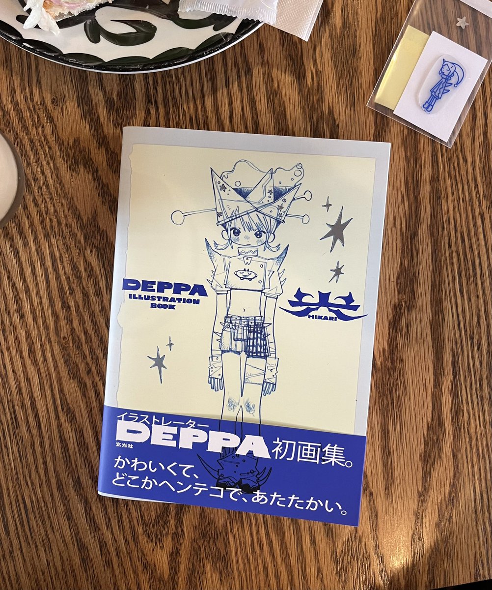 omo_omoi6's tweet photo. DEPPAさんの画集買えた♡♡ https://t.co/XGLfFnEB2e
