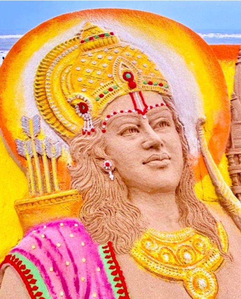 sudarsansand's tweet photo. Jai Shri Ram 🙏 https://t.co/5ODZY2cYsh