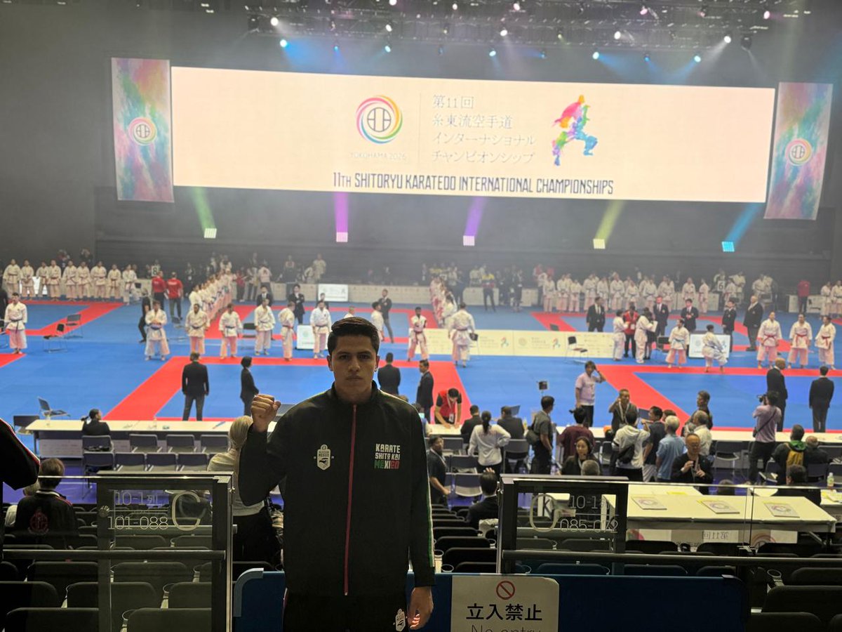 buap_fcc's tweet photo. 🥋🇲🇽 ¡Mucho éxito, Joe David González!
Te deseamos lo mejor en el 11° Campeonato Mundial de Estilo Shito Ryu, en Yokohama, Japón. 🇯🇵
💪 ¡A darlo todo en Kumite Senior -67 kg! ¡Estamos contigo! 🥋
#OrgulloFCC #LobosBUAP https://t.co/QLX8IMHykg