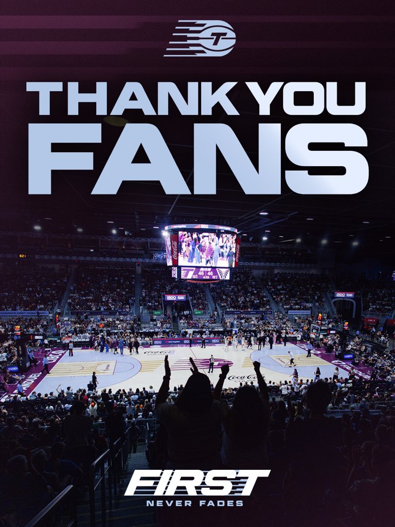 TempoBasketball's tweet photo. First season never fades, best fans in the league will NEVER fade.

Until next time. 🥹 https://t.co/uc54HkSWwt