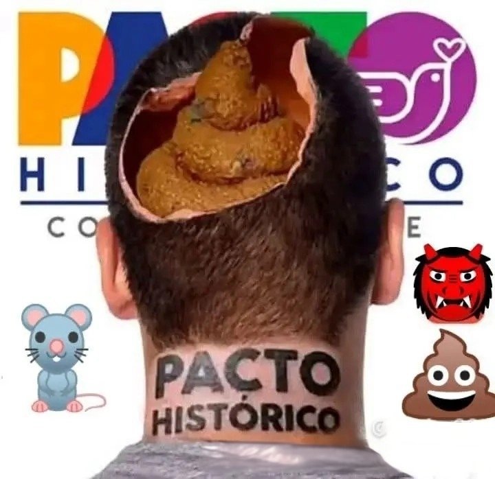 Danpolvz's tweet photo. @Medrealoffic27 @AbelardoPTE Entonces qué quiere la niña? que el gobierno se le arrodille a esas escorías como tú amo el cacas? Y también asi como cuando tú se lo mama a las travestis como tu cacas el Petrans? @petrogustavo ? https://t.co/C6gwCta0xx