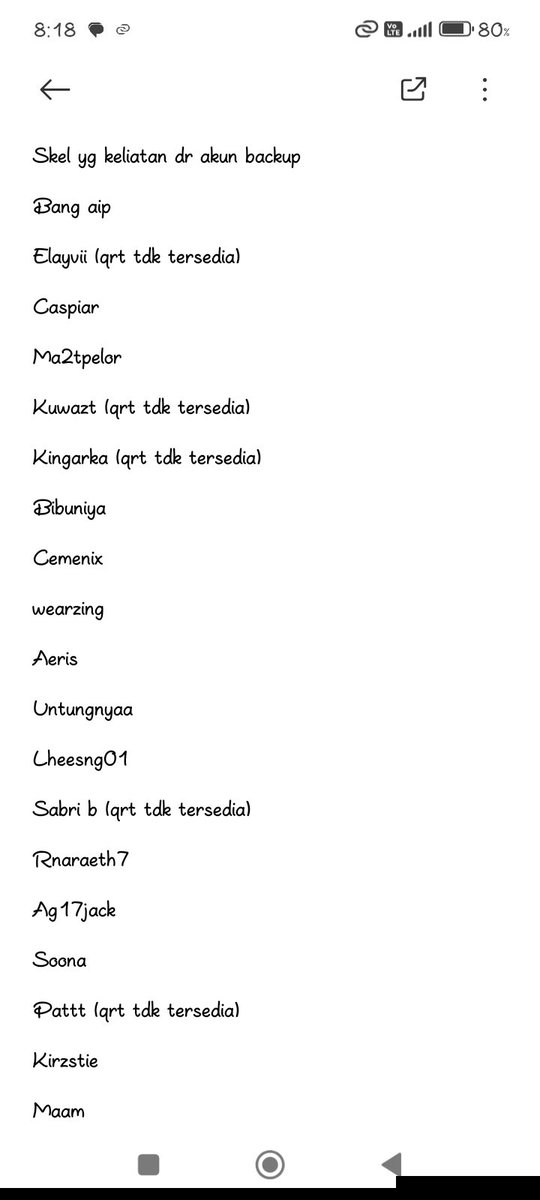 purpleblits's tweet photo. Ini aku cek reply kalian di skel. Bukan qrt . https://t.co/lTbj2ElfLK