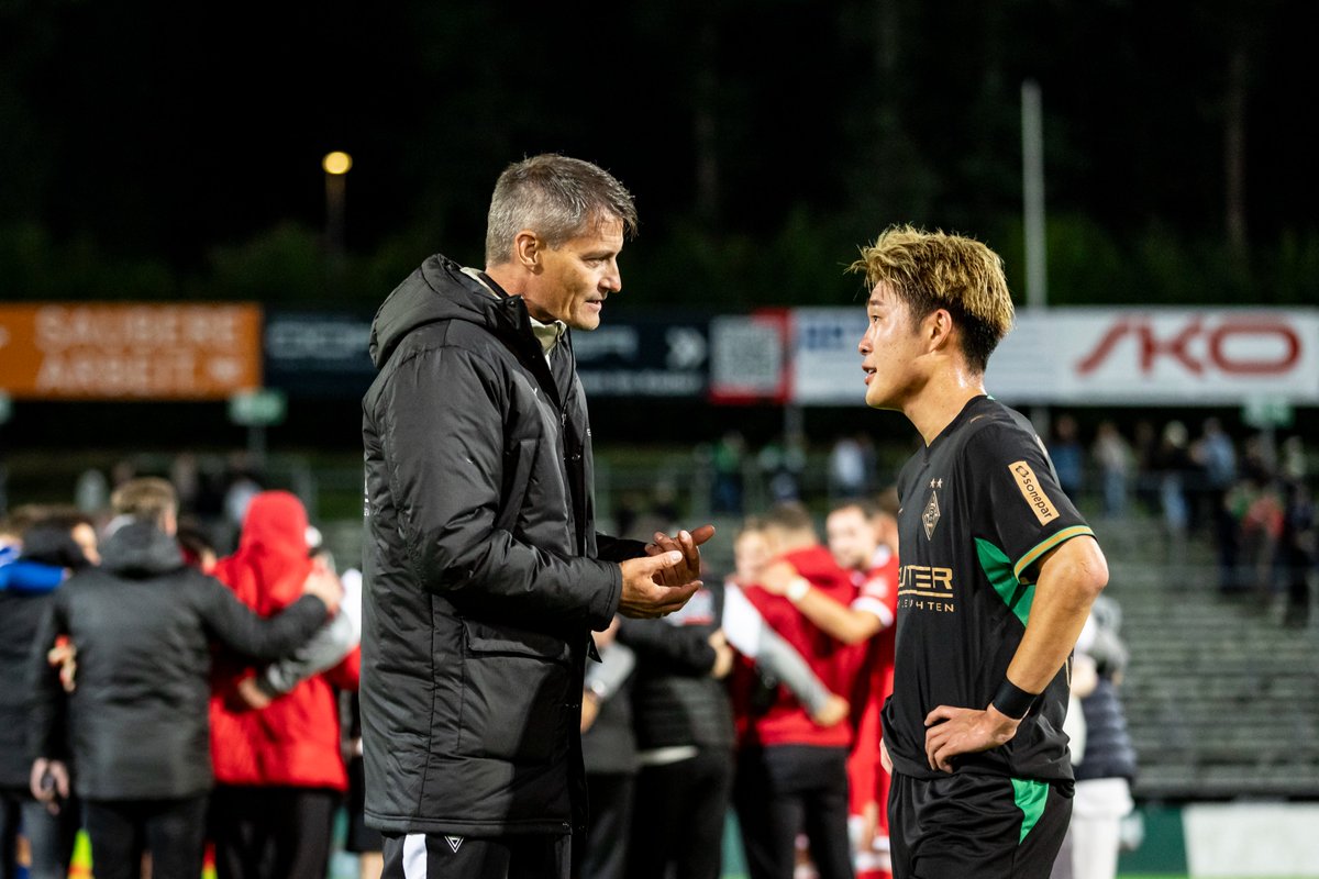 borussia_jp's tweet photo. #宇野禅斗 は後半から途中出場し、中盤でチームのテンポを生み出しました！
＃ボルシアMG https://t.co/fnIy1SXY8C