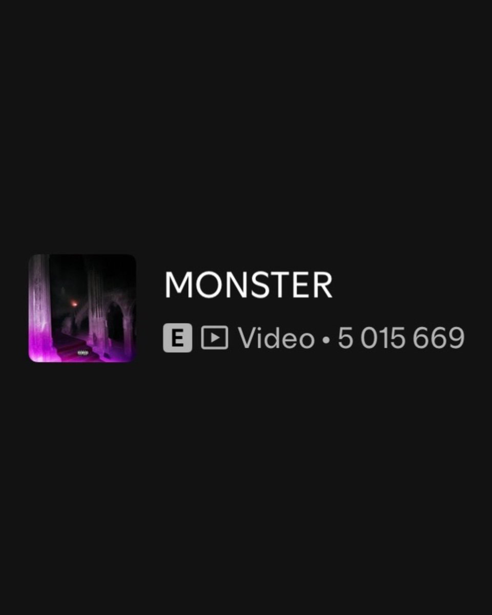 Lidesty's tweet photo. Destroy Lonely's 'MONSTER' has surpassed 5M streams on Spotify 📈🔥 https://t.co/yGVQvJe1V8