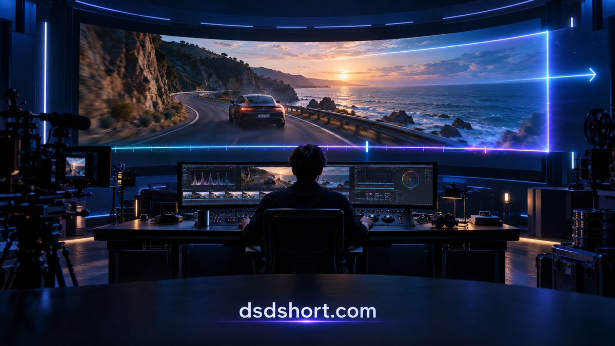 DSDAIFactory's tweet photo. 视频续写最怕的，不是新画面不够精彩，而是接不上上一秒。

镜头运动、主体速度、光线方向和环境变化必须一起延续，观众才不会察觉断点。DSD 将原片上下文带入续写，让故事从“片段生成”走向连续叙事。

#AI视频 #AI短剧 #视频续写 https://t.co/jZhRbKk1Z4