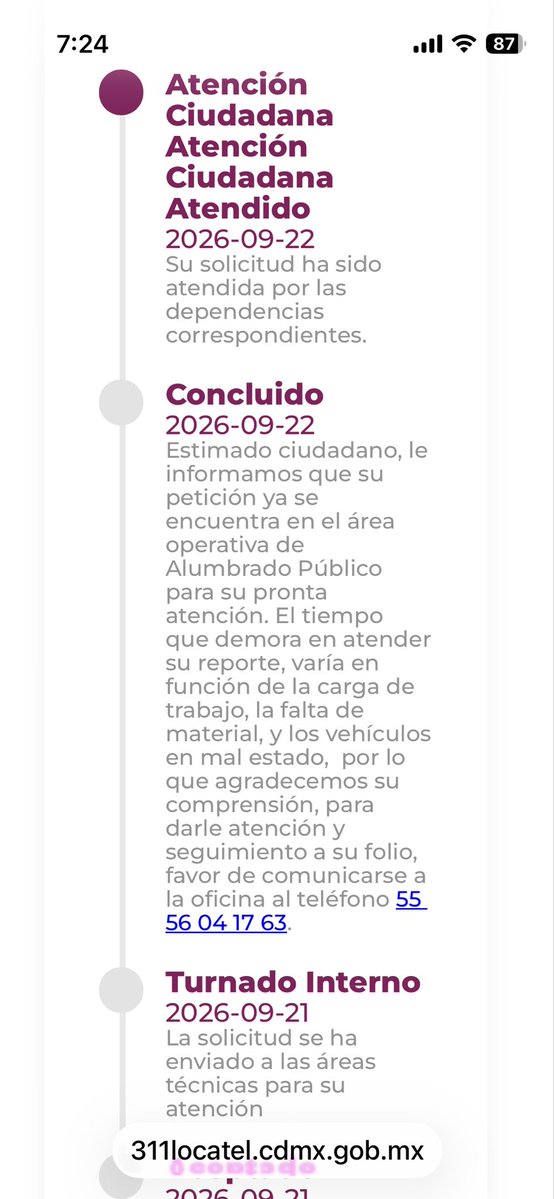 gnopal's tweet photo. @locatel_mx, el colmo del cinismo de la @BJAlcaldia  que cierra reporte argumentando que reparará lámparas cuando haya vehículos en buen estado, material y poca carga de trabajo. No fuera clausurar calle Uxmal o concierto to chafa de @Alesyntek. Ahí no falta $$ https://t.co/Ox6XOJsFNW