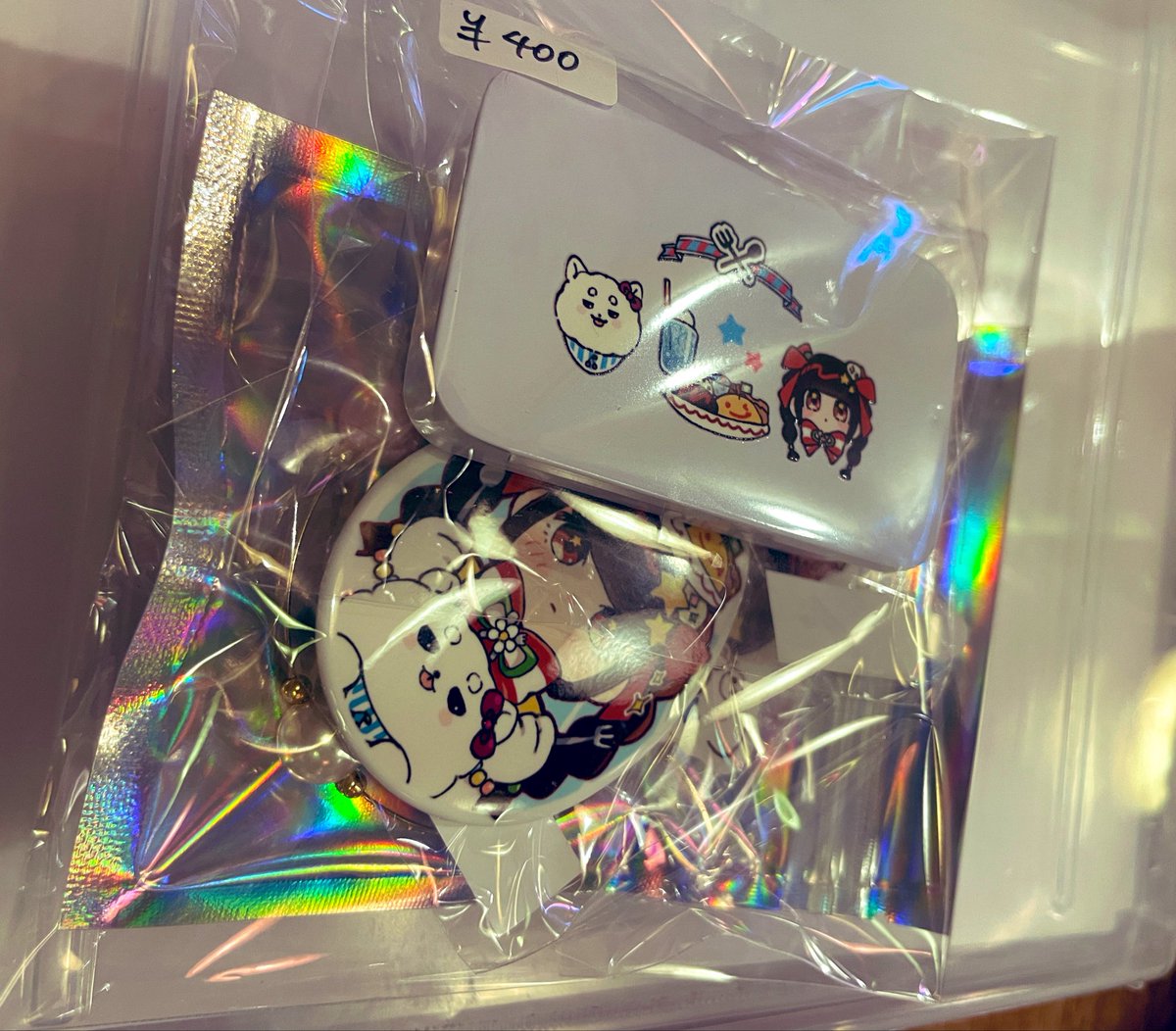 nagasima_sin's tweet photo. 買わせていただきました！かわいいです💜 https://t.co/13PWKl9ELd
