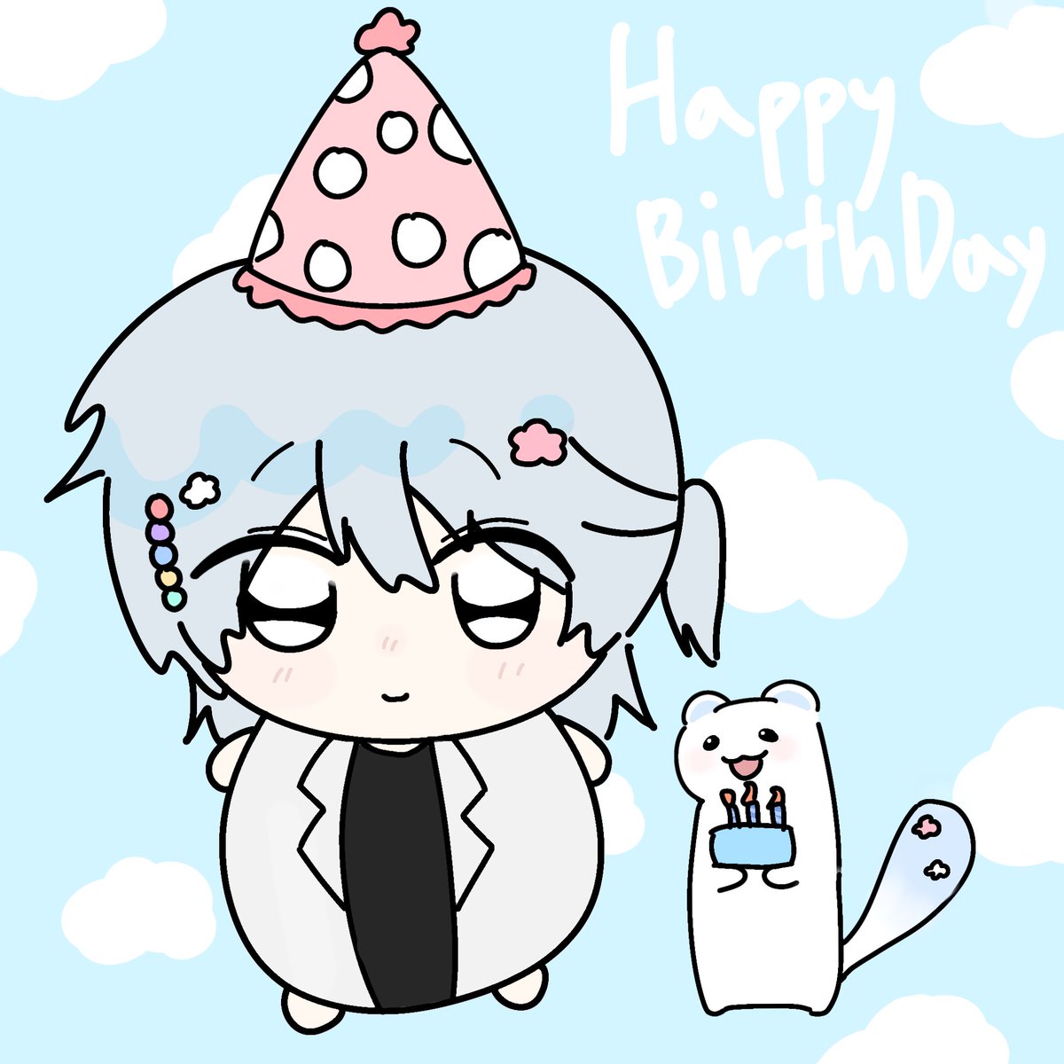 chuit_03's tweet photo. #요즘해커그림
#HAPPY_IRO_DAY
#쪼수에게_날아온_밥덩이 

생일을 정말 축하합니다!💐🩵
이로의 앞날이 앞으로도 밝고 환하기를 https://t.co/OdVpWMrOY0