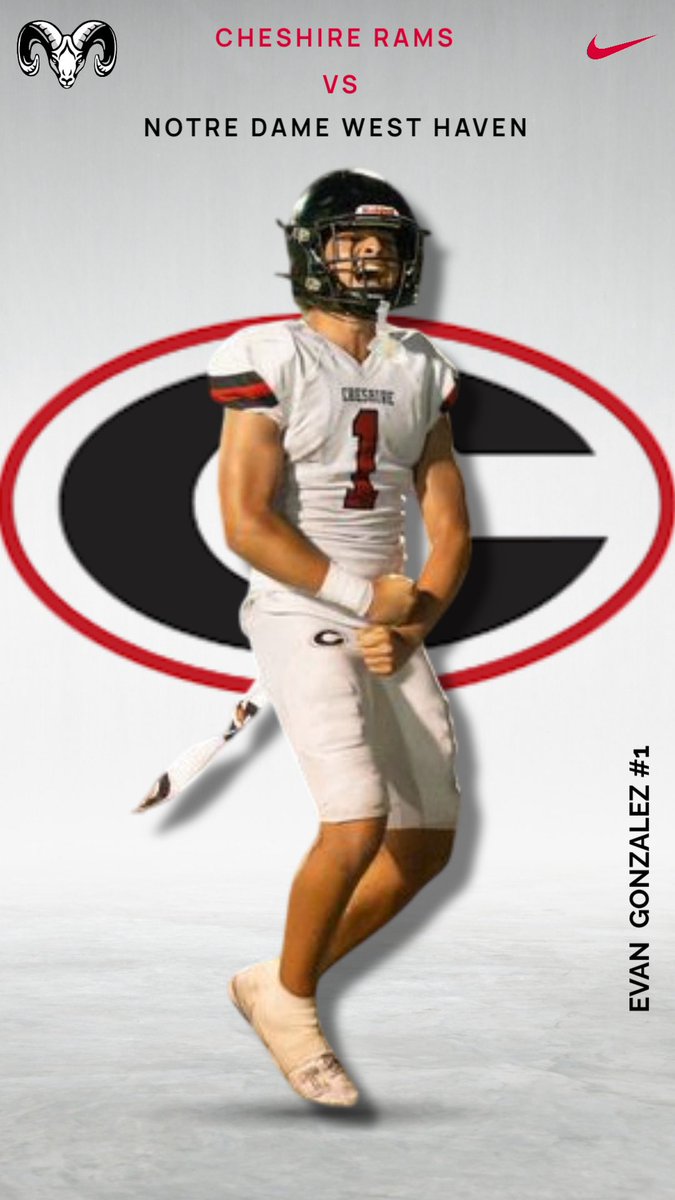 CHSRamFootball's tweet photo. ‼️GAMEDAY‼️

The Rams are ready to roll! 🔥

🆚 Notre Dame West Haven  
📍 Alumni Field 
⏰ Kickoff: 7:00 PM

#cthsfb #ETB https://t.co/Cbl5Kzau5C