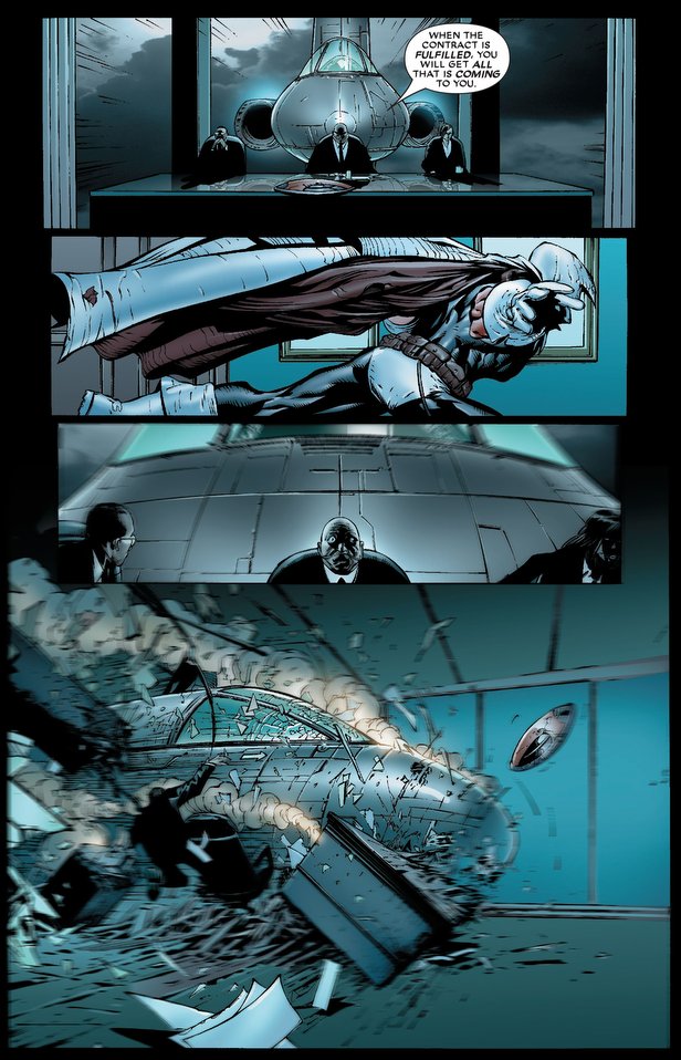 JJJTTTDDD3's tweet photo. I'll let the pages speak for themselves

- Moon Knight (2006), written by Charlie Hutson and drawn by David Finch https://t.co/gu5kAjff5X