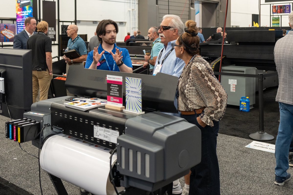 MutohAmerica's tweet photo. Level 2: Cleared! 🎮✅
 
Day 2 at PRINTING United 2026 brought even more live demos, great conversations, and plenty of excitement around the new XpertJet 661UF Pro. Swipe through for some of today's highlights.
 
Final round tomorrow! Don't miss your last chance to visit us at📍Booth #C1315.
 
#MUTOH #PRINTINGUnited #DigitalPrinting #LargeFormat