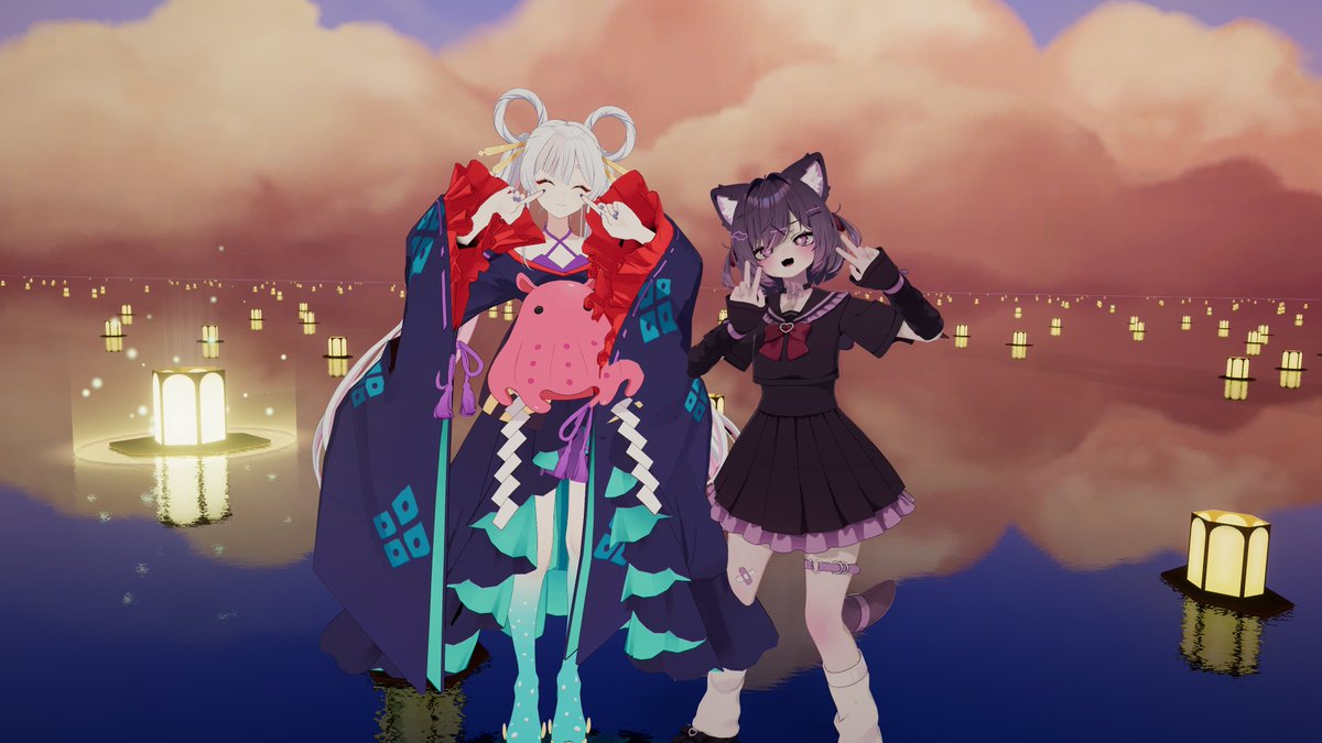 KiuMeila's tweet photo. るなみは本当に可愛い！😊 #vrchat https://t.co/SbaKvpzNe1