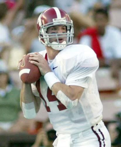 garyharris_wvua's tweet photo. It's time to "Name That Alabama Quarterback"

This QB played at the Capstone from 1998 to 2002 and famously shared the backfield in a quarterback competition with Andrew Zow. 

Born and raised in Pelham, he was the No. 1 QB in the state of Alabama in the 1998 recruiting class. He was a dual-threat signal-caller renowned for his tough running style, leadership, and decision-making on the field. 

Can you name him?