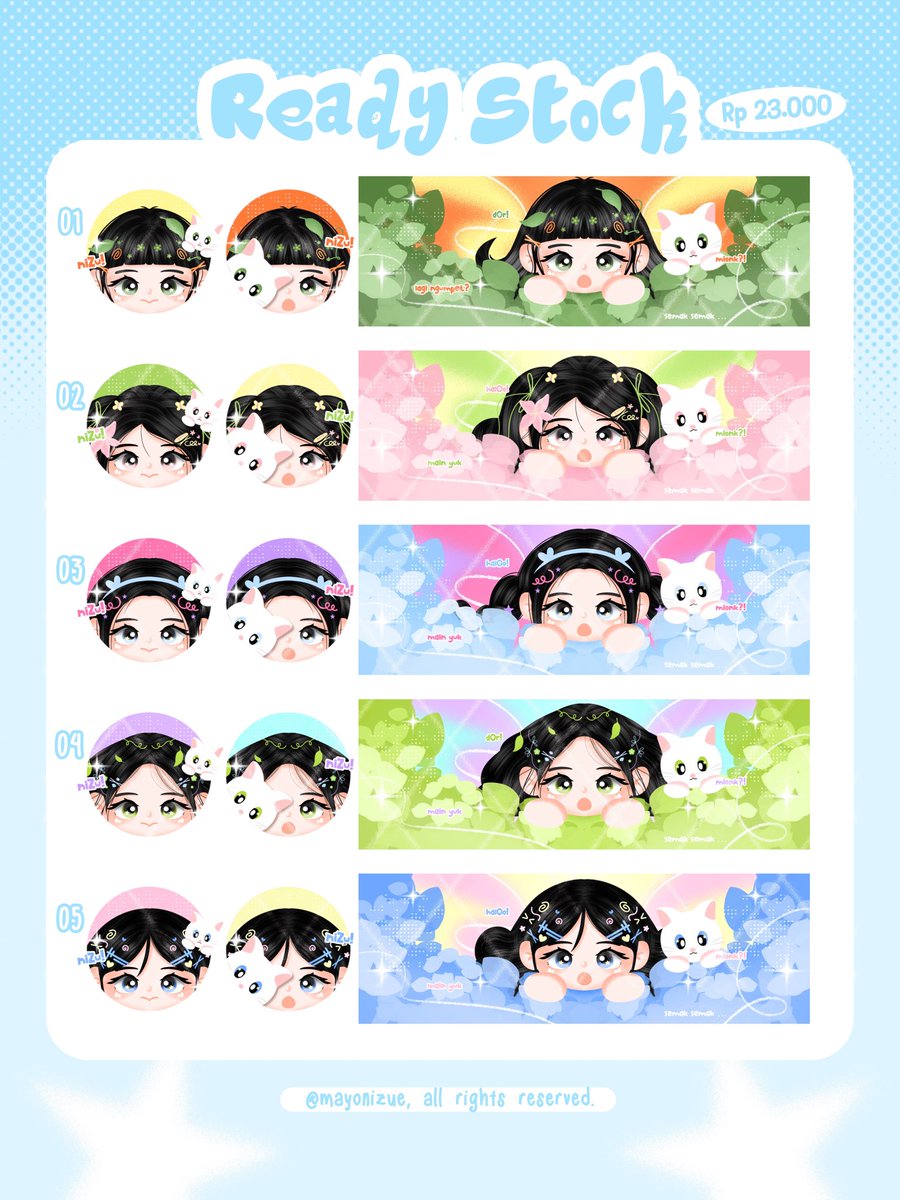 mayonizue's tweet photo. help repost are appreciated 🙇🏻‍♀️💟

halOo temank timunk 🅿️🛝 aku bawa ridi stok layout chibi brikut,, sung jemput di dm/watsap iaaa! trimsieee 🚹💛💙

#zonauang #bealanja https://t.co/BfMFg2nBjR