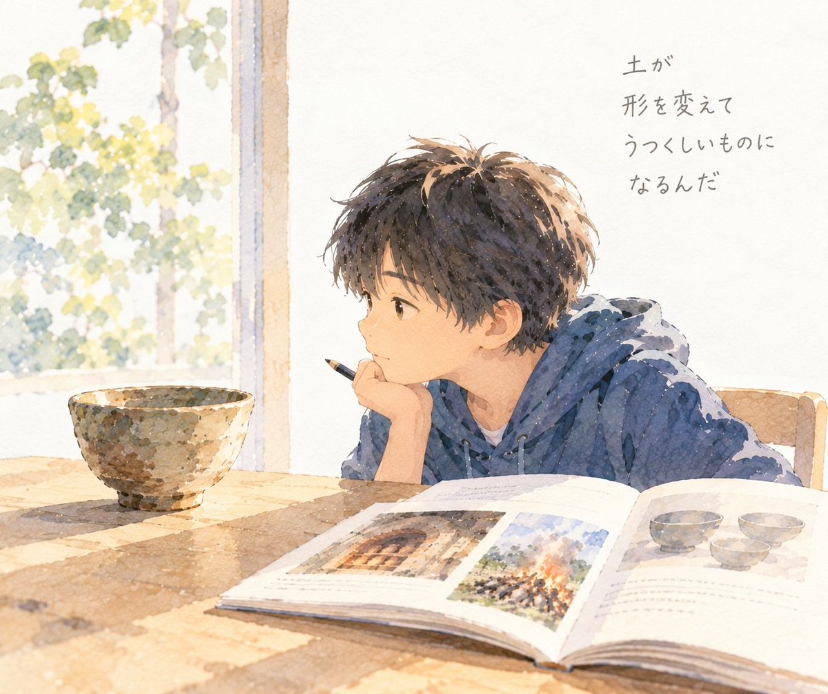 LiteraArts's tweet photo. 「それ、見たことある！」

説明文「やきもののはなし」を読みました。

窯焼き、野焼き、素焼き。
やきものがどのように作られるのかを、
写真や動画も見ながら確かめていきます。

七輪や火鉢が出てくると、

「見たことあるよ」
「保育園でおもちを焼いたことがある」

と、すぐに自分の経験を話してくれました。

教科書の中の知らない言葉が、
「自分の知っていること」に変わった瞬間です。

段落ごとの口頭要約にも少しずつ慣れ、
「ここには何が書いてあった？」という問いにも、
スラスラ答えられるところが増えてきました。

説明文を読む力は、
言葉の意味を覚えるだけではありません。

新しく知ったことを、
これまでの経験や知識と結びつけながら
「なるほど、こういうことか」
と理解していくこと。

その積み重ねが、
文章を自分の力で読み解く土台になっていきます。

#国語教室
#説明文読解
#読解力
#要約
#考える力