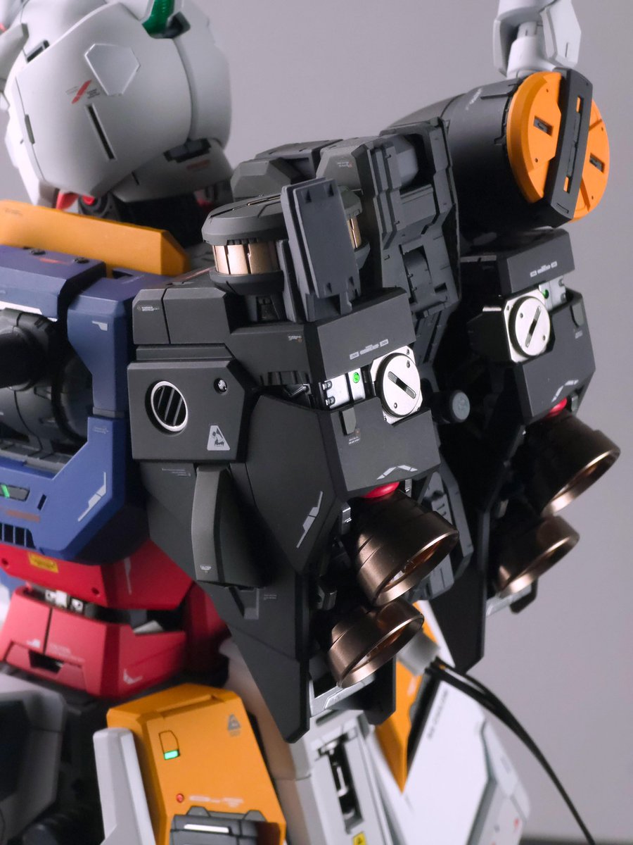 GundamBro's tweet photo. PGU Nu Gundam WIP 

By @tsworkshop (IG)

#Gundam #Gunpla https://t.co/YsOM4AZsaL
