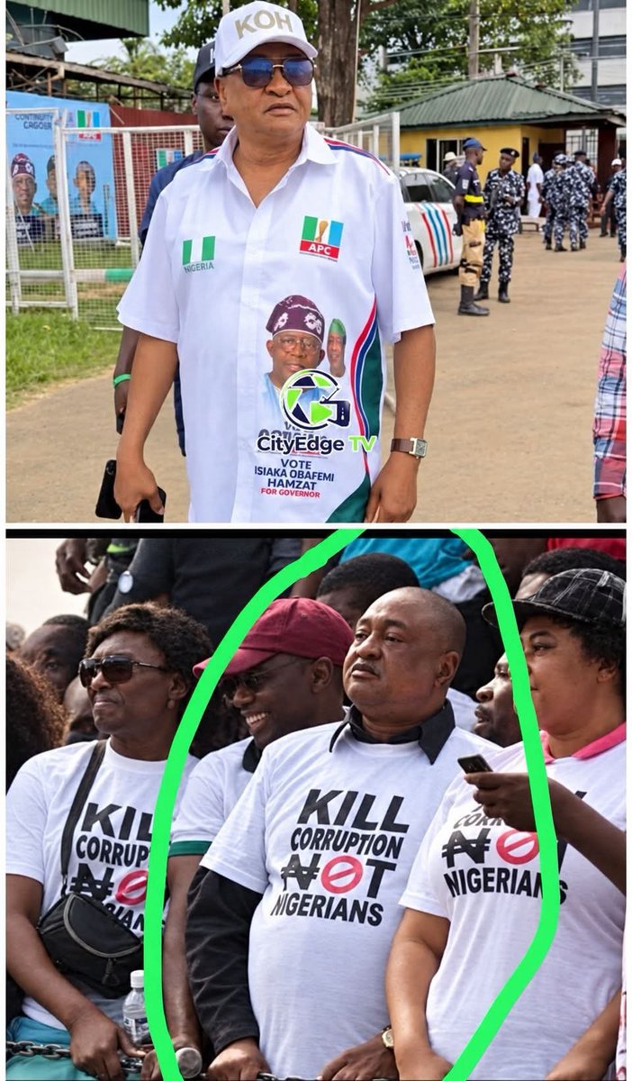 DokunOjomo's tweet photo. Some humans are inherently wicked.

Mr. Jide Kosoko, a prominent actor and movie producer, protested against ₦140 per litre, but today he wants you to support ₦1,500 per litre. https://t.co/ELNgpmtNjS