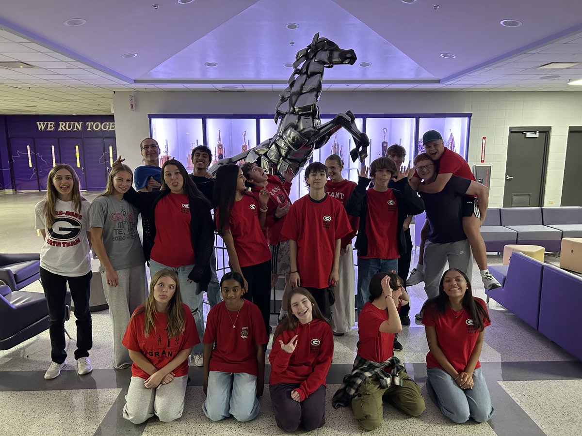 GrantMathletes's tweet photo. The 2026-27 season kicked off with NSML Meet #1 @ Rolling Meadows tonight...the Bulldogs got 4th out of 5 schools, but the seniors got 2nd and the sophs got 1st!  Good job with some tough topics! https://t.co/EIGOfzwnn6