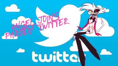 SpiderDemonBae's tweet photo. HEYA DARLINS GUESS WHO FINALLY MADE THE PARTY! 
🌟 ANGEL DUST JOINS PARODY TWITTER! 🌟 https://t.co/UCnkO4DTw4