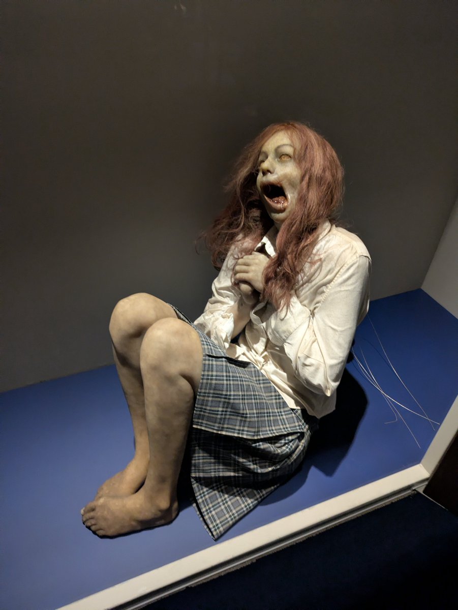 Variety's tweet photo. Just in time for spooky season, The Academy Museum in Los Angeles launches The Horror Show on Saturday, with costumes and props from iconic movies like "Halloween," "It" and many more. https://t.co/WWZ8Md1fC7 https://t.co/pviUBsXEB5