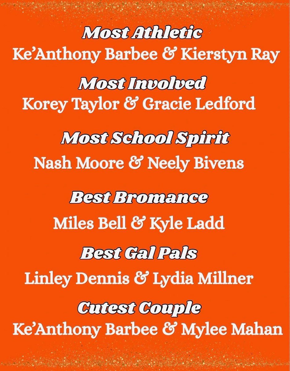 KRay2027's tweet photo. Honored for the recent recognitions! Thank you @preps_sun for naming me as one of the many talented top players in our area at midseason. I was also so excited to be named as the Most Athletic along with @KJ_Barbee for our  Senior class! 🏐🧡🥎
@WowFactorGold @wfnationsoftbal @GovsSB @KassieD23 
@writers_sports 
@Sports731Net
@preps_sun @TSCA_TN @tnvbcoaches 
@west10sports @newstalk1035