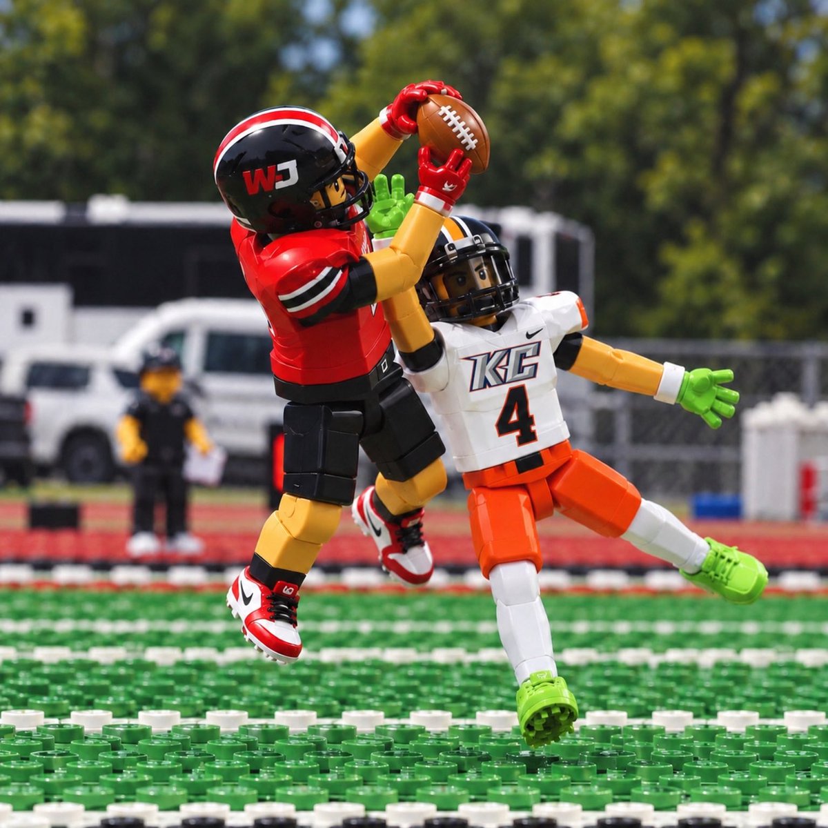 WJFootball's tweet photo. Hey! Weβre back in action this weekend and hitting the road! π΄β«οΈ
#PrezPride | #PrezFB | #d3fb https://t.co/FghBqXN5Vj