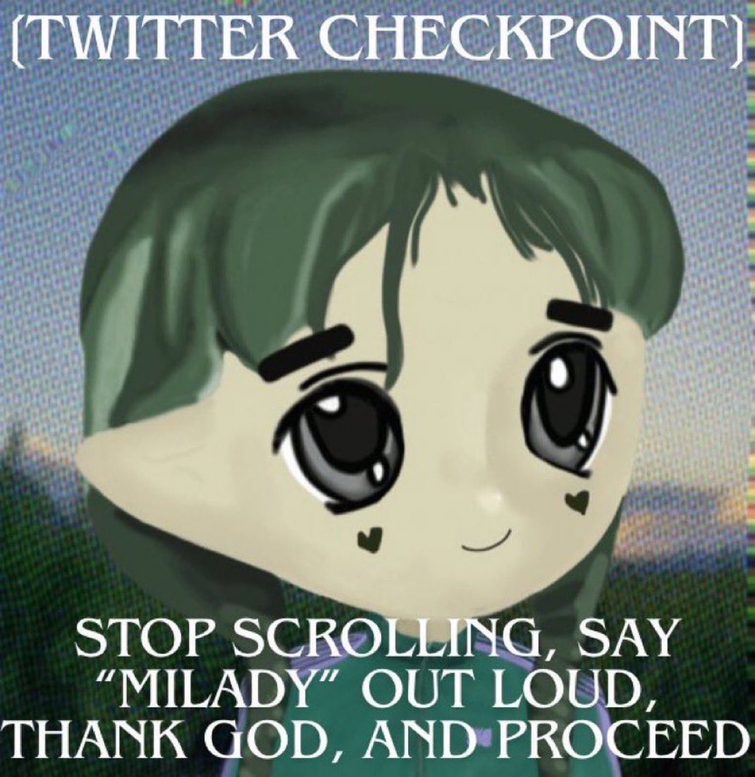 soundwavesup36's tweet photo. sometimes I like to wake up and milady https://t.co/ExtowrReSs