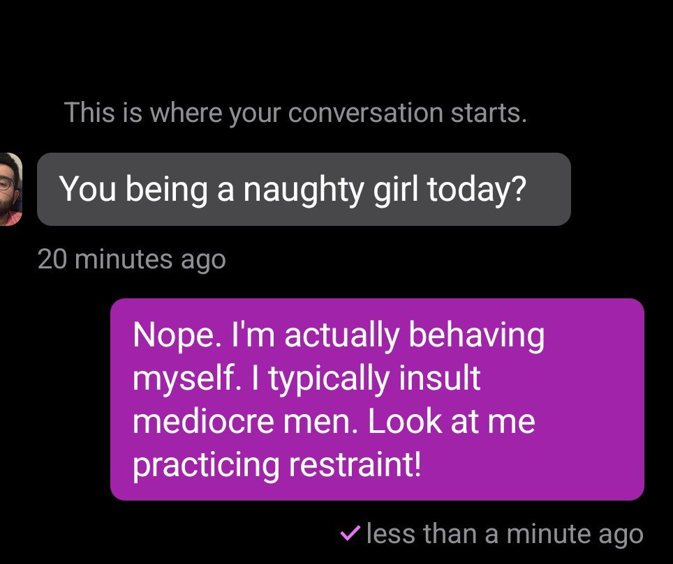 rougebait_'s tweet photo. As a disciplinarian, I am proud of me. https://t.co/NrwzLxmvs6