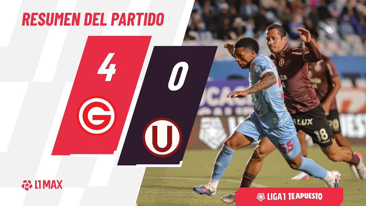 Ochante0801's tweet photo. DEPORTIVO GARCILASO 31- Universitario 0 https://t.co/turgwXBL9X
