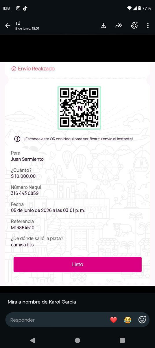 JBias99891's tweet photo. Está supuesta army que se hace llamar "Valentina Valentina" en tiktok,dice estar buscando boletas, según ella le compró una boleta a "Army clóset" Pero ella es la dueña de esa tienda y vende las boletas a precios exagerados con la excusa de que no tiene para pagar el hospedaje... https://t.co/7mTtKeXMyo