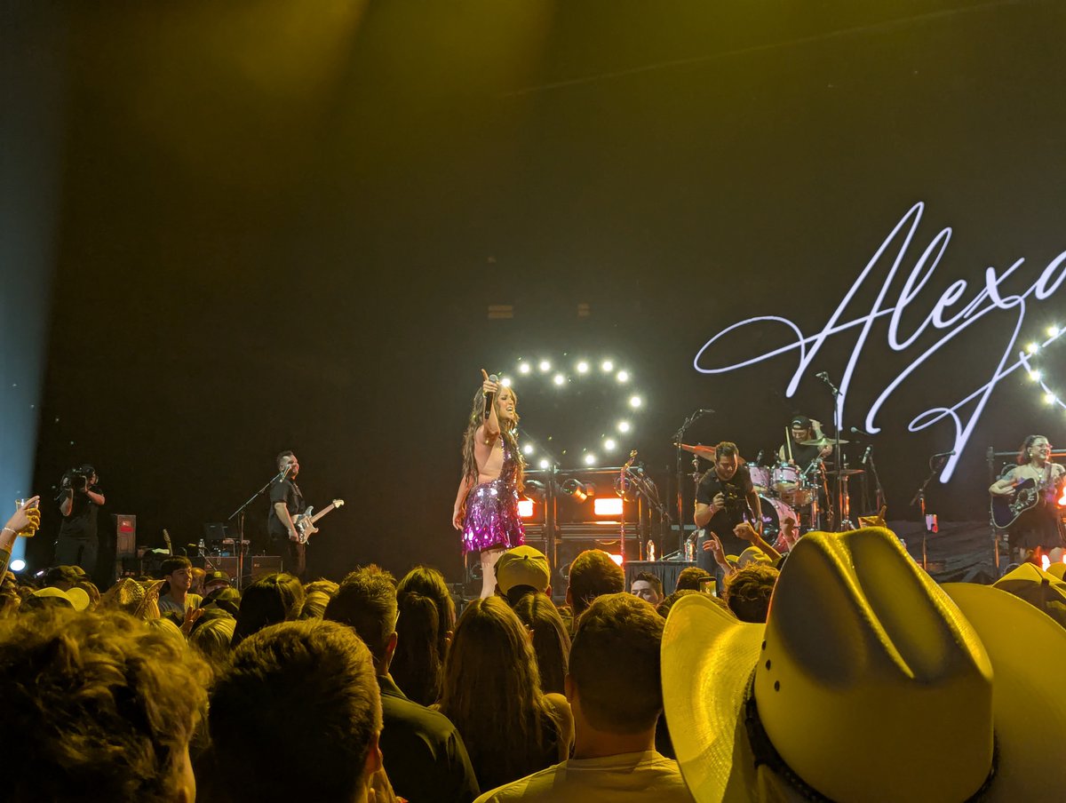 acwmc's tweet photo. What a wild night! 🤠 We're going to need a large cup of "Coffee Girl" in the morning ☕

A very special THANK YOU to @JonPardi, Alexandra Kay, and Sadie Bass for their performances tonight in Fort Wayne!

To the fans, artists, and crew, we hope to see you again soon! ❤️ https://t.co/I5py6ktGjx