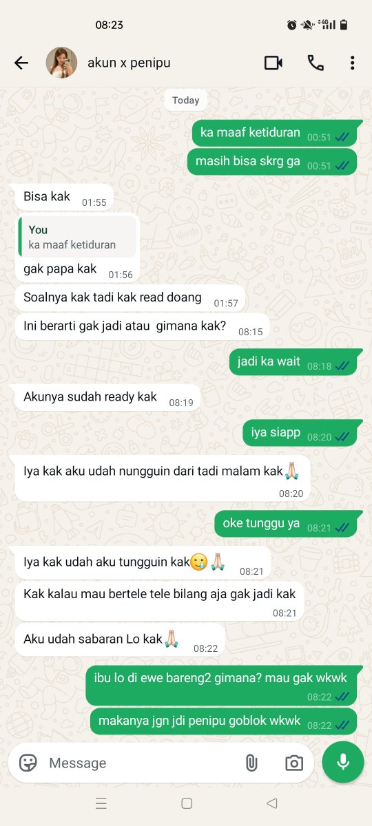 pehrmata's tweet photo. penipu gini enak kalo di kerjain balik. udh berapa customer yg lo tipu goblok!
makanya jgn nipu2in orang mulu tai! 

081383385776  dana atas nama DARLIUS
AKUN X GANTI2 BE AWARE PLEASE #zonauang #zonaba https://t.co/WAl8jbrzaW
