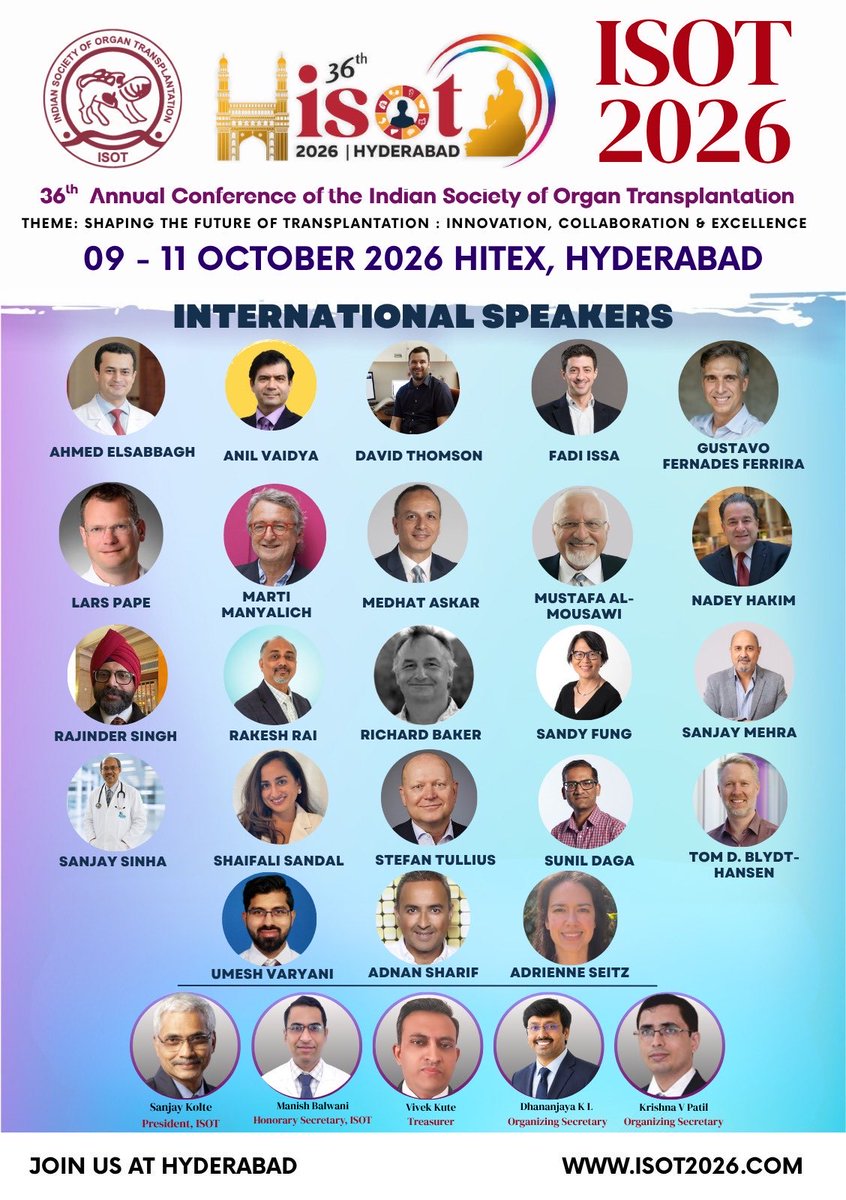 dr_athulya_kk's tweet photo. ISOT 2026 

2 weeks to go🎉 https://t.co/tceA14Um1c