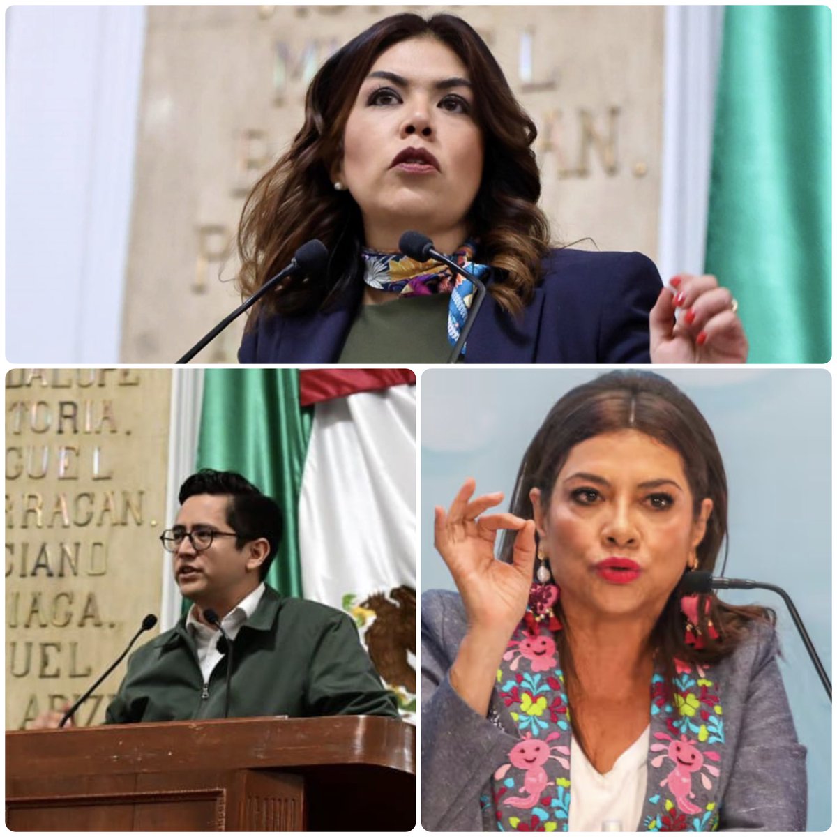 AmerangelLorenz's tweet photo. Les voy a contar una bonita historia para que vean el nivel de los morenistas... 😂

Hoy subí a tribuna en el Congreso para presentar un punto de acuerdo y pedirle al @GobCDMX que no permita que construyan el museo militar en el Bosque de Chapultepec.

Y entonces empezó el espectáculo.

Diputados de Morena tomaron la palabra para decir que yo mentía, que el proyecto no existía, que era un invento de la derecha y poco menos que me lo había imaginado.

El pequeño detalle es que, mientras ellos decían eso en el Congreso, la propia jefa de Gobierno, @ClaraBrugadaM, estaba dando una conferencia de prensa confirmando que SÍ existe el proyecto.

De hecho, dijo que la Sedena presentó una solicitud y que Sedema ya la está analizando.

O sea:

Morena en el Congreso: “El museo no existe. Es un invento.”

Clara Brugada: “Sí existe. La Sedema lo está analizando.”

😂😂😂

¿Entonces quién les avisa?

El problema ya no es que tengan otros datos.

¡El problema es que ni siquiera se ponen de acuerdo sobre cuáles son sus otros datos!

Son mentirosos profesionales. Lo bueno es que cada vez quedan más al descubierto.