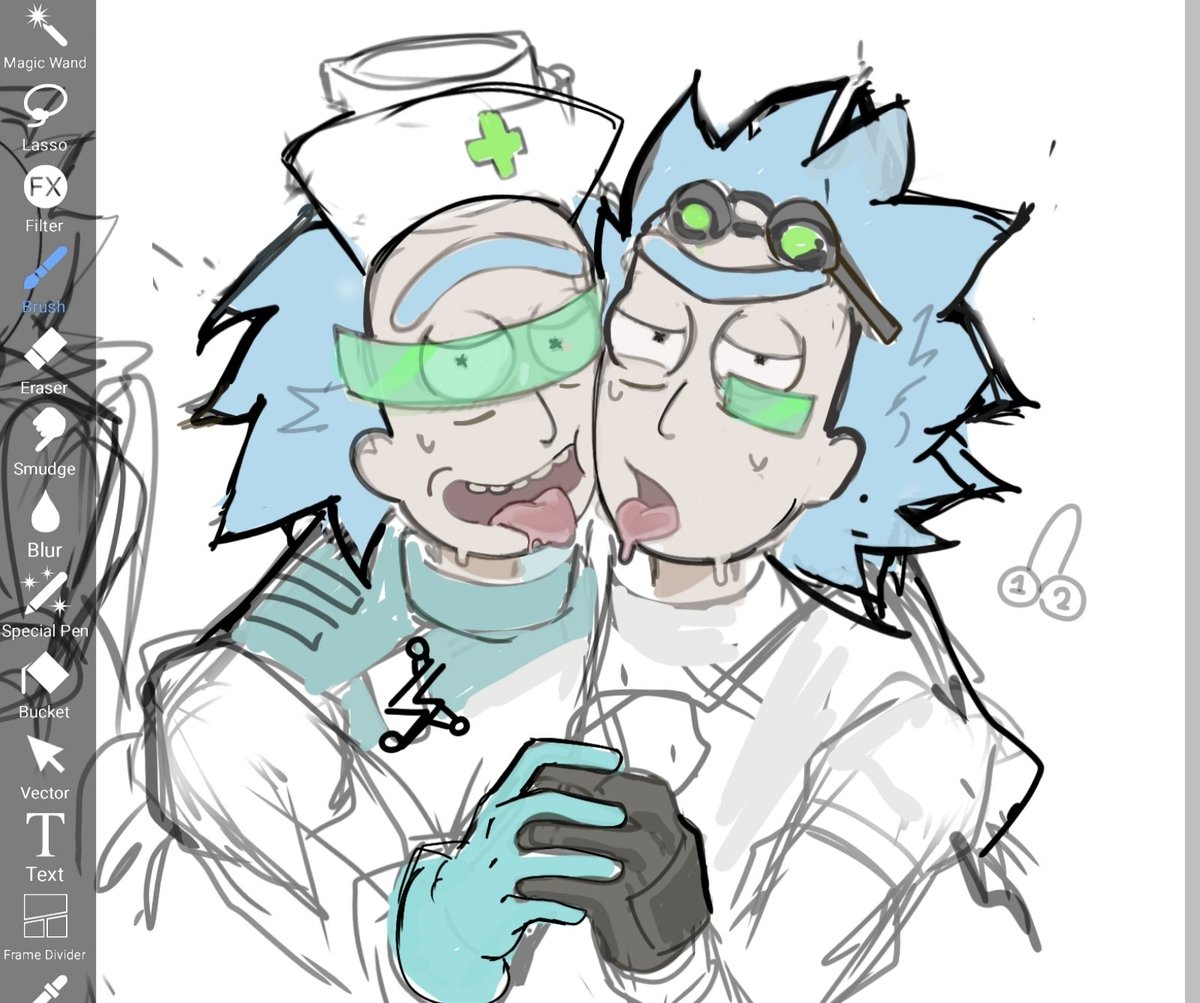 skidmark_e's tweet photo. Repost ;-;  #rickandmorty #rickcest https://t.co/ucKJqXvnER