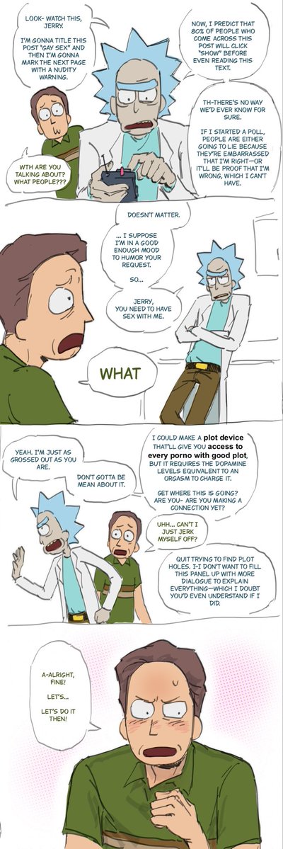 iatnentwt's tweet photo. Gay sex #jerrick #rickandmorty https://t.co/nxWPMdEbQA