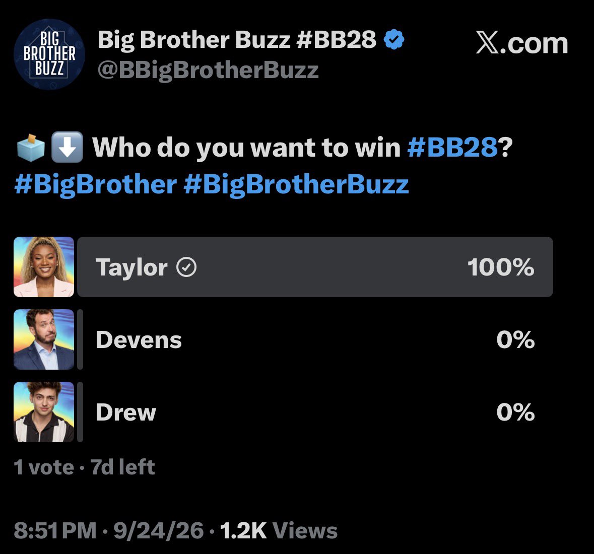 softerrror's tweet photo. @BBigBrotherBuzz END https://t.co/2HSlWxaISH